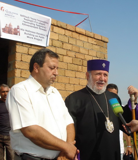 His Holiness Karekin II Work Project Launch,  2009