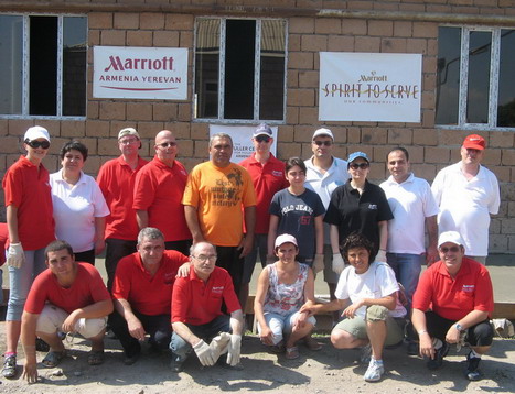 Armenia Marriot Hotel Staff Building in Haytagh Village