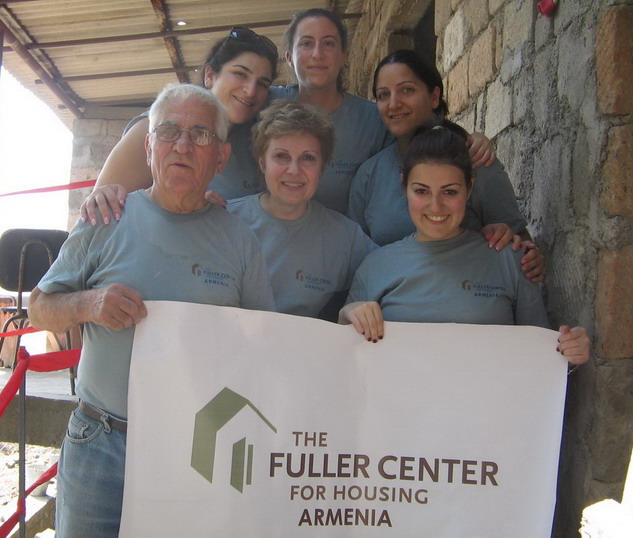 First Global Builders Team 2009: Despite the Economic Situation volunteers from the USA Still Visit Armenia to Build with Families in Need