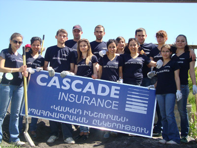 Cascade Insurance  Home Build Day