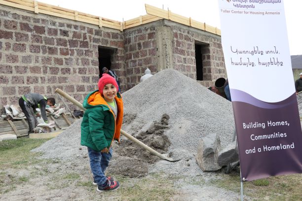 Launch of the Construction of the Homes for 44 Homeless Families