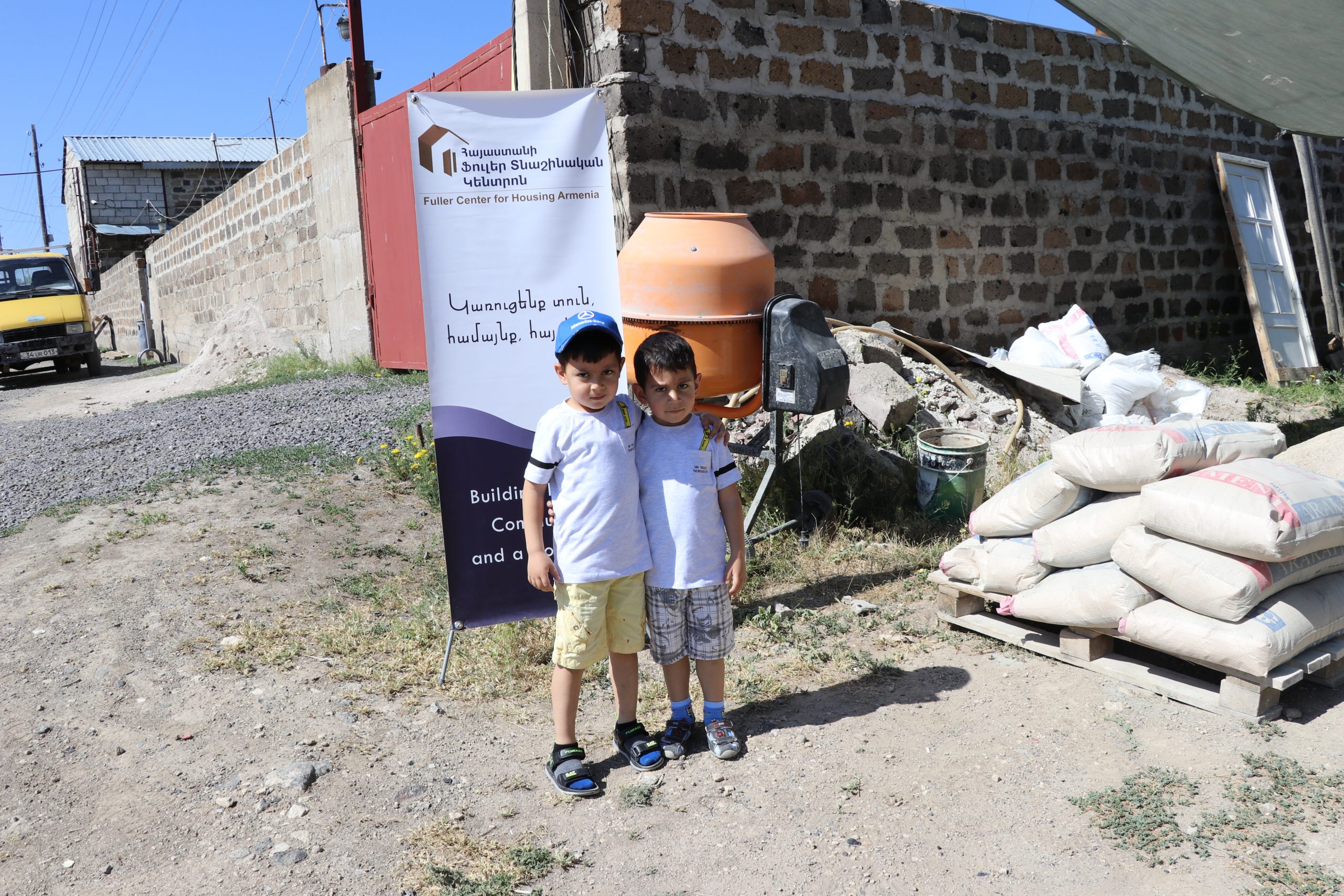 The U.S. Embassy’s Helping Hands & the Fuller Center for Housing Armenia Joined Forces  to Build a Home for a Family in Housing Need
