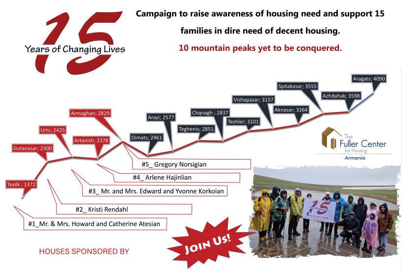 #Peak 5_Mount Armaghan_15th Anniversary Campaign