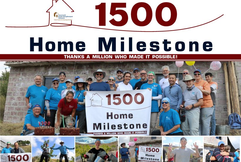 1500th Home Milestone Achieved!